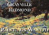 Granville Redmond Paintings Wanted!