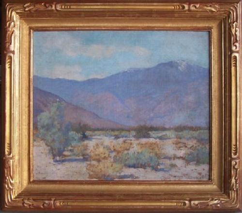 Alson Clark "Mountain View, 1924" 18.5 x 22 inches, oil on canvas. AVAILABLE